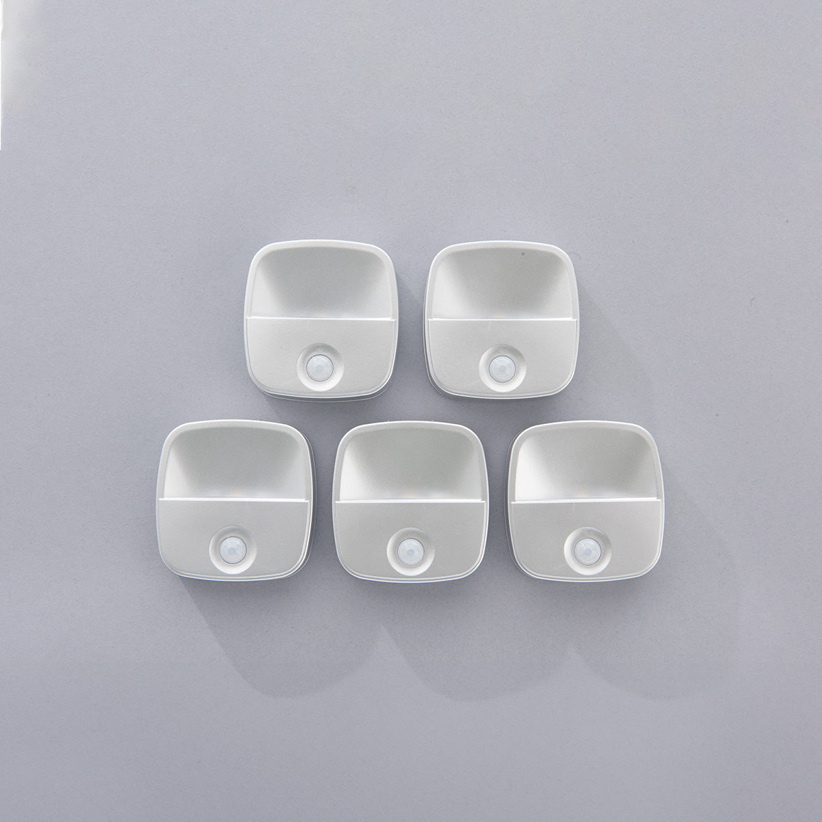 Motion Activated Place Anywhere Lights by Sharper Image (Set of 5)