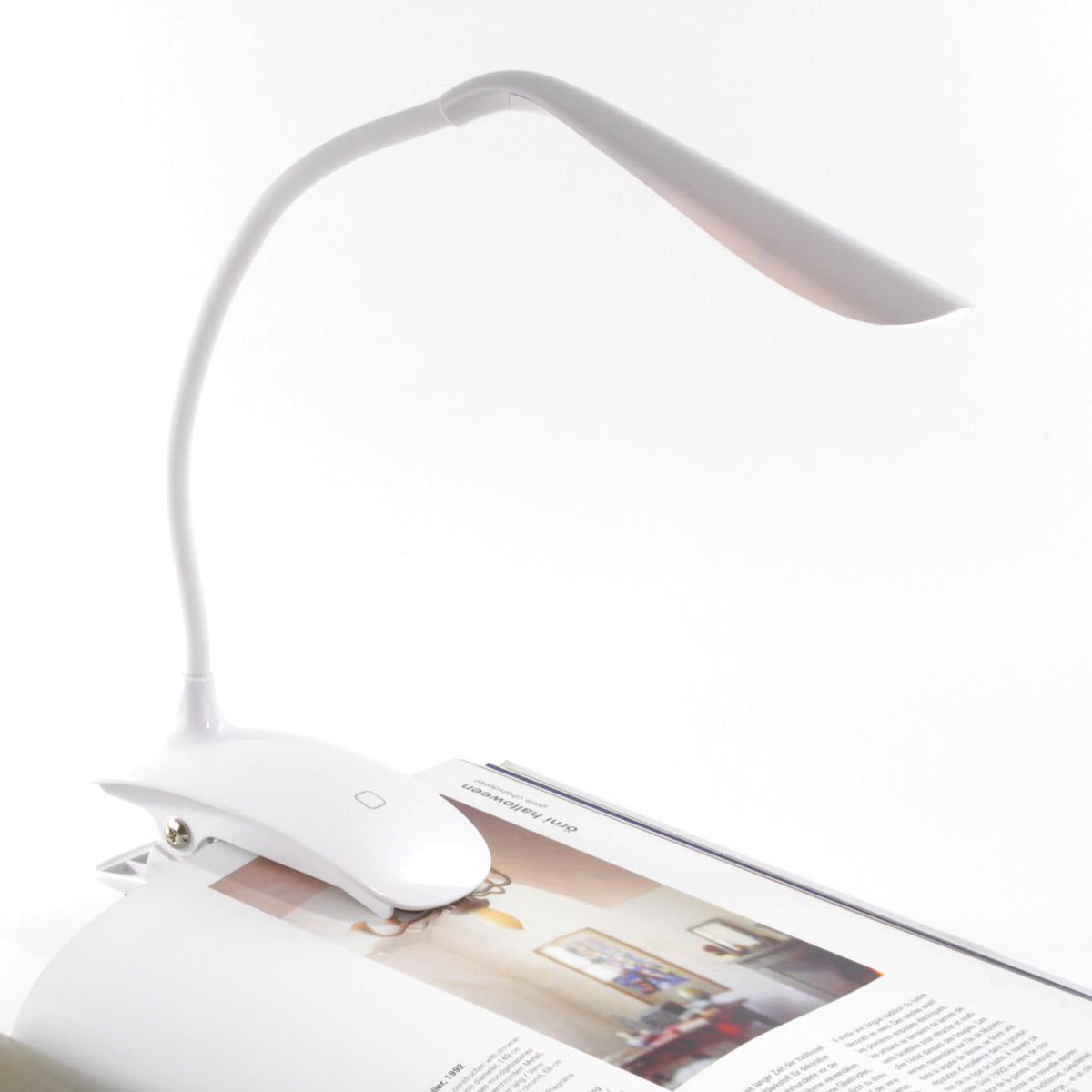 Cordless Clip-On Lamp