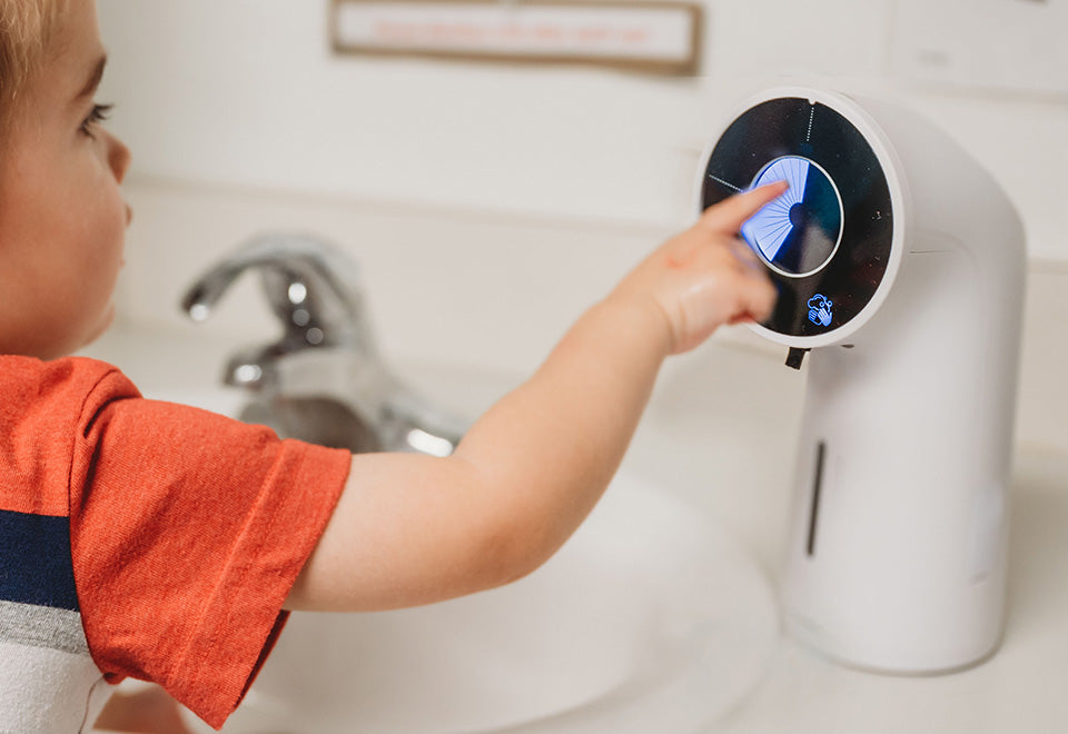 Touch Free Soap Dispenser Timer