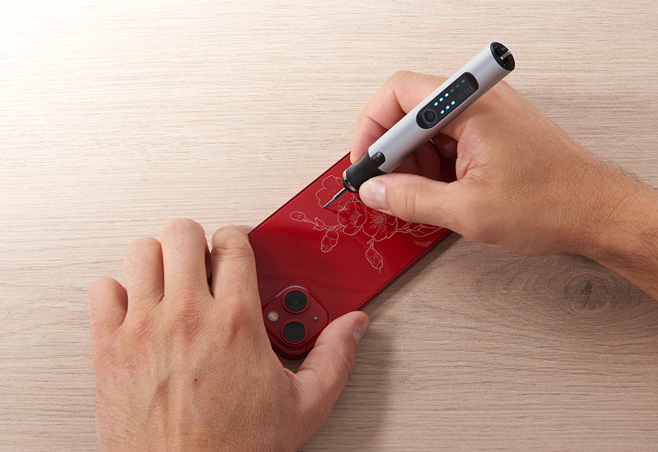 Multi-Surface Cordless Engraving Pen