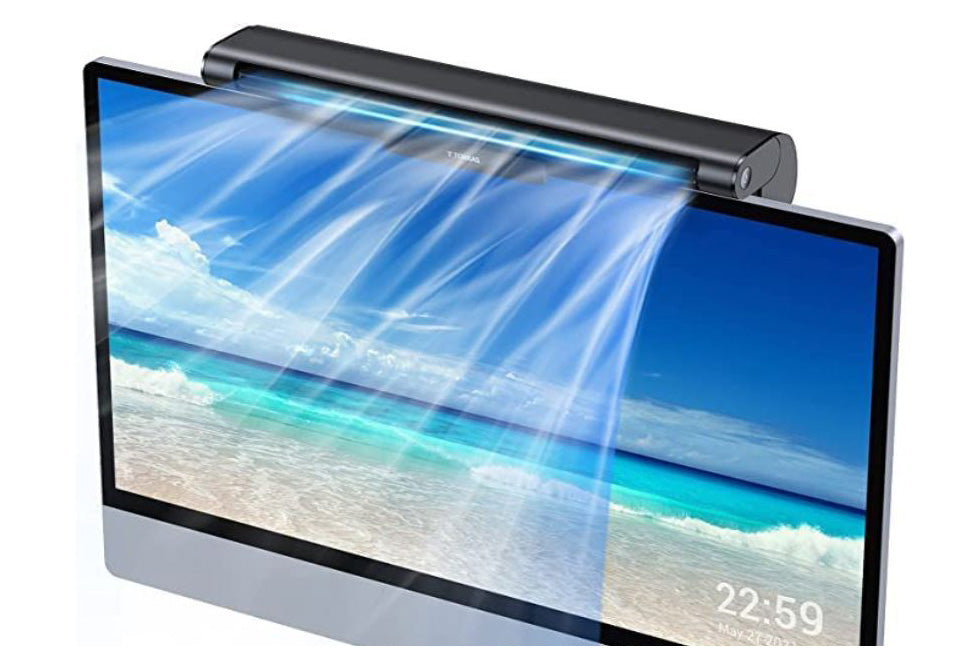 Clip on Computer Monitor Fan