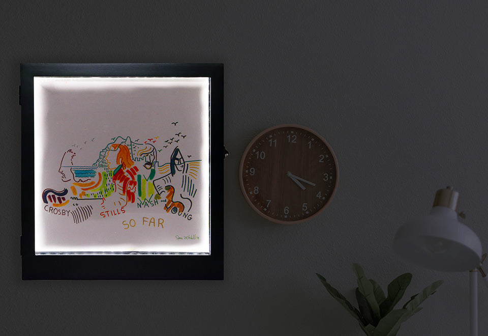 Lighted Album Cover Frame