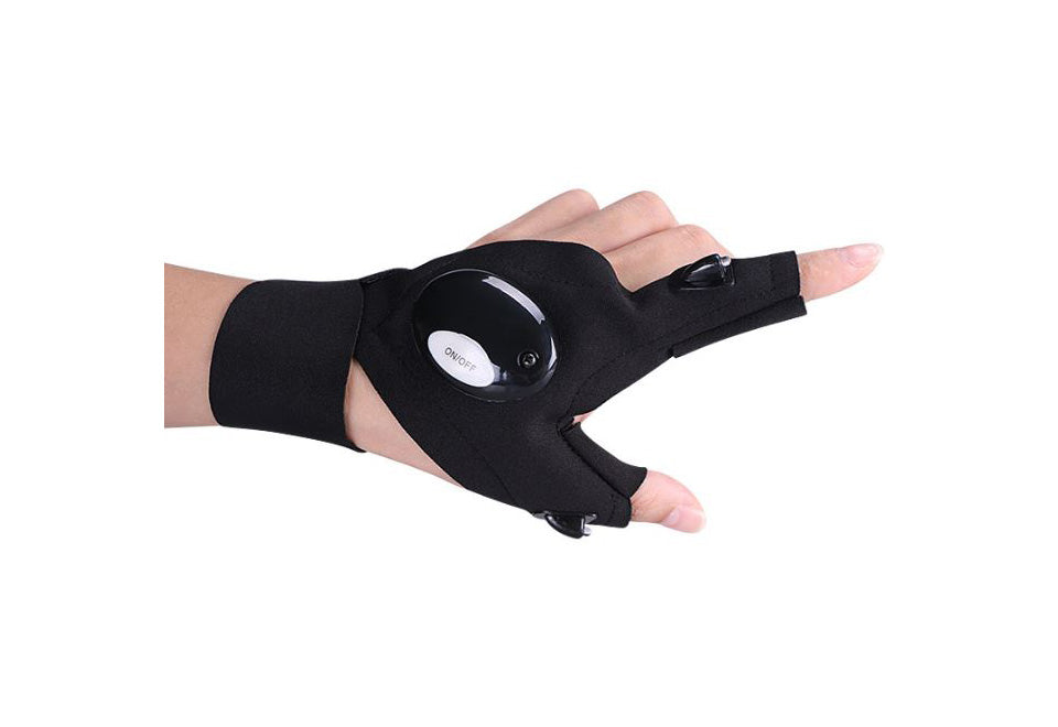 LED Flashlight Gloves (Set of 2)