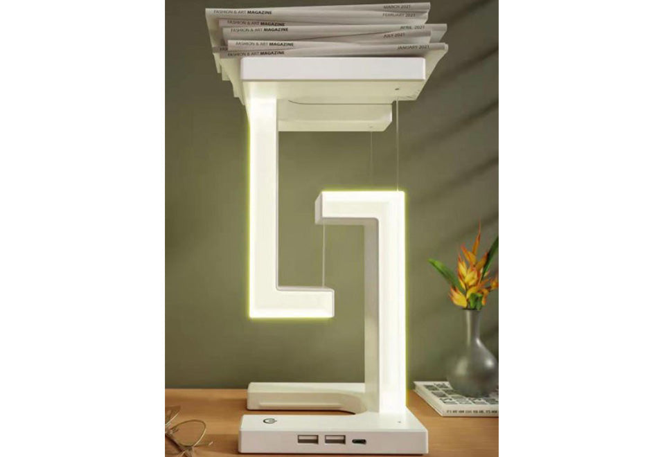 LED Tensegrity Balance Desk Lamp