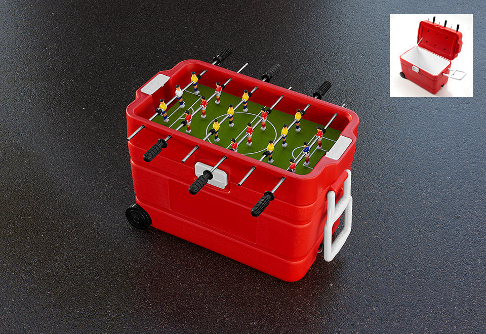 2-in-1 Foosball Cooler