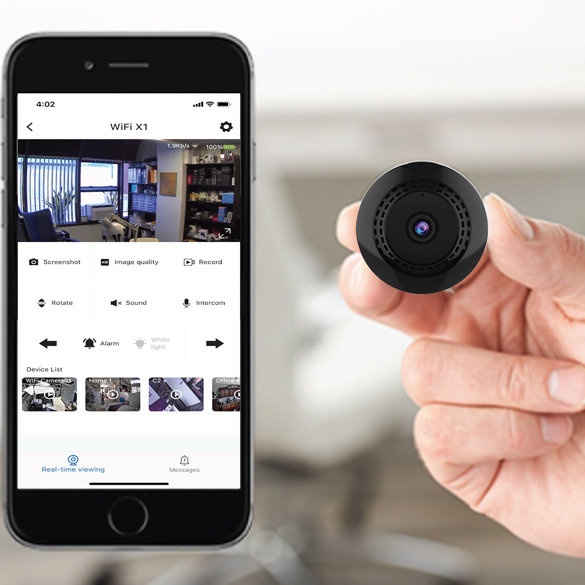 Discreet Day/Night Vision Camera
