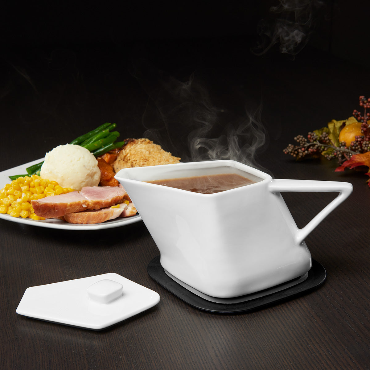 Gravy Boat with Warming Base