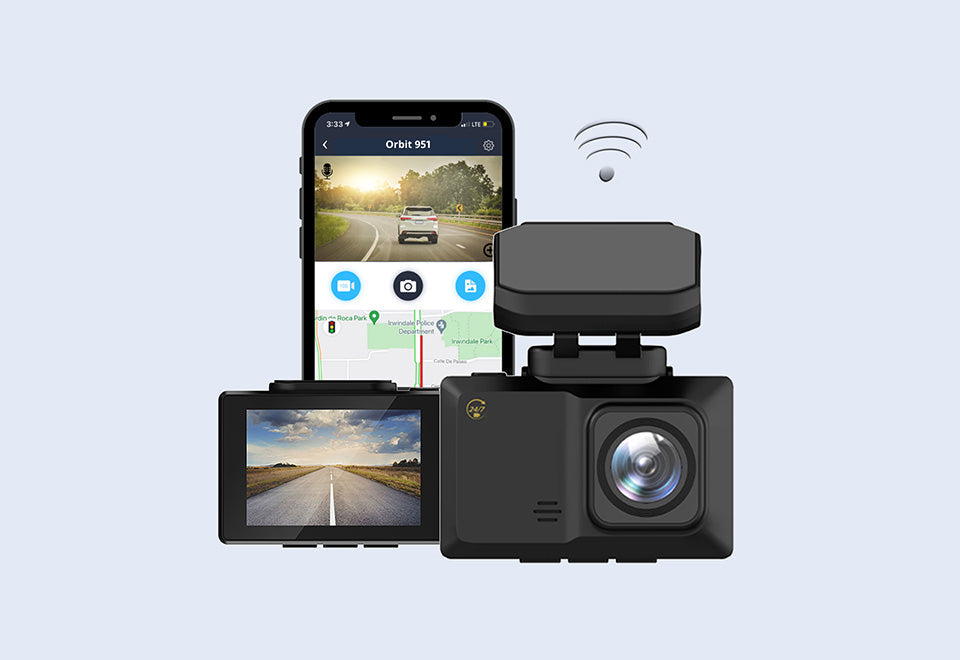 1080P HD Dual Camera Dash Cam