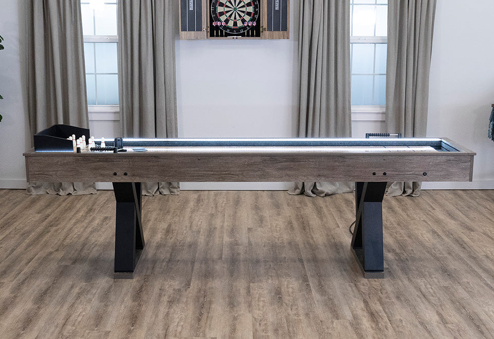 9' LED Light Up Shuffleboard