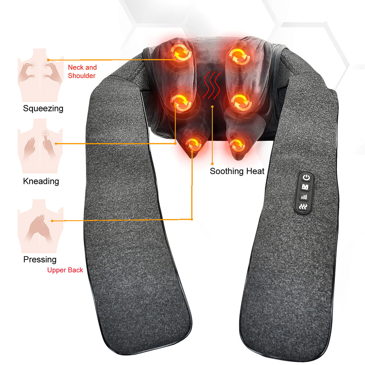 5D Neck and Shoulder Massager with Heat