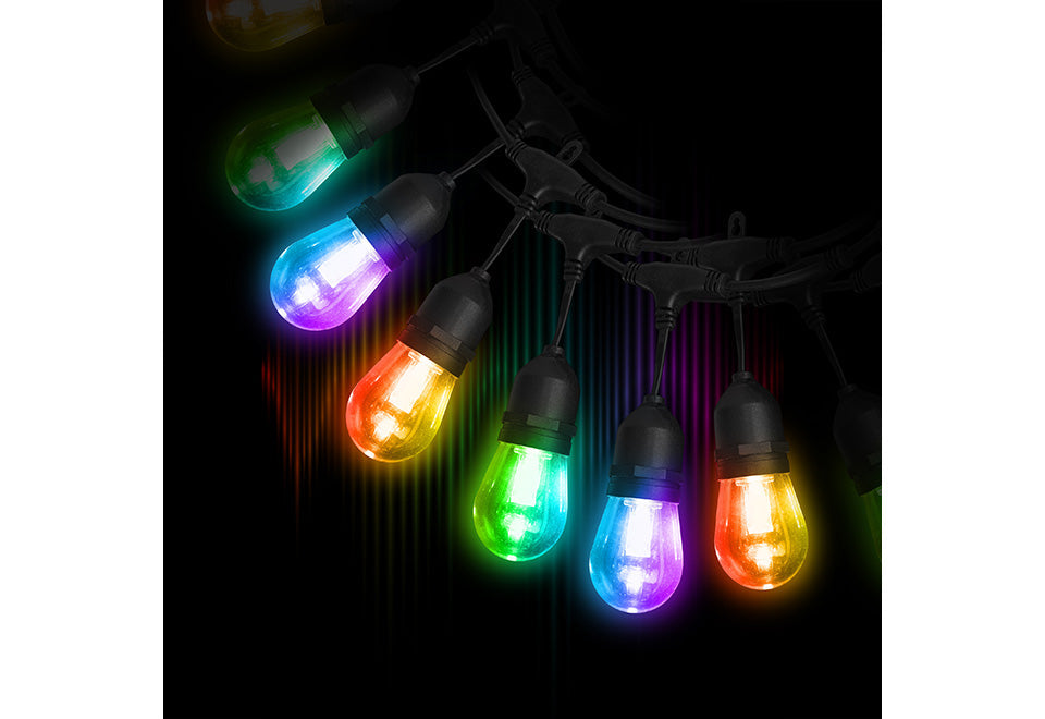 35' Voice Controlled LED String Lights