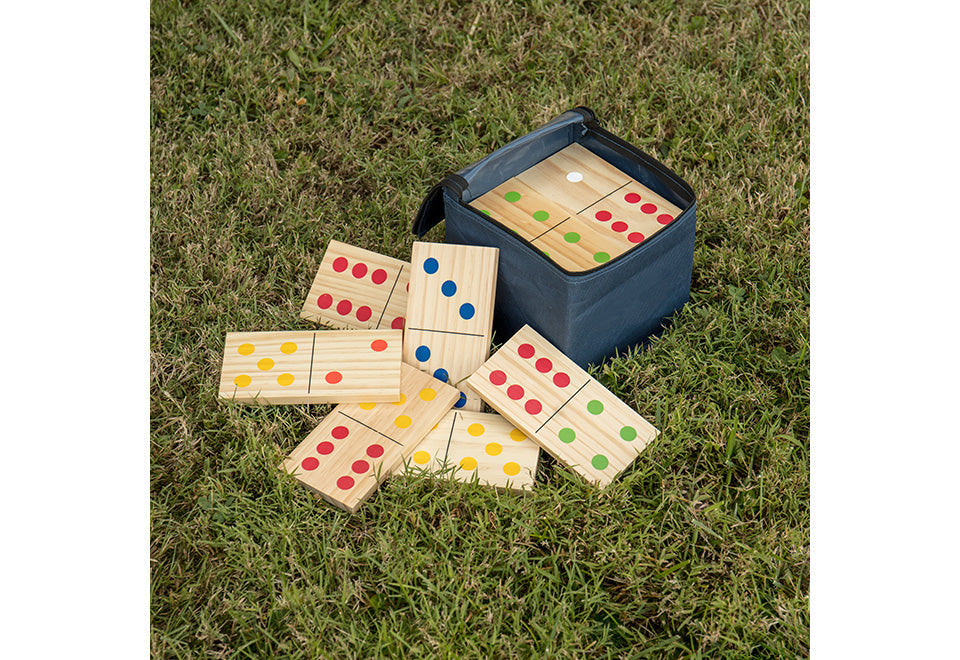 Giant Wooden Yard Domino Set
