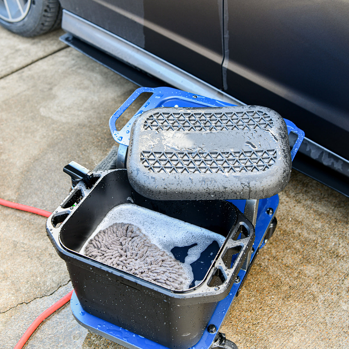 Rolling Car Wash Stool