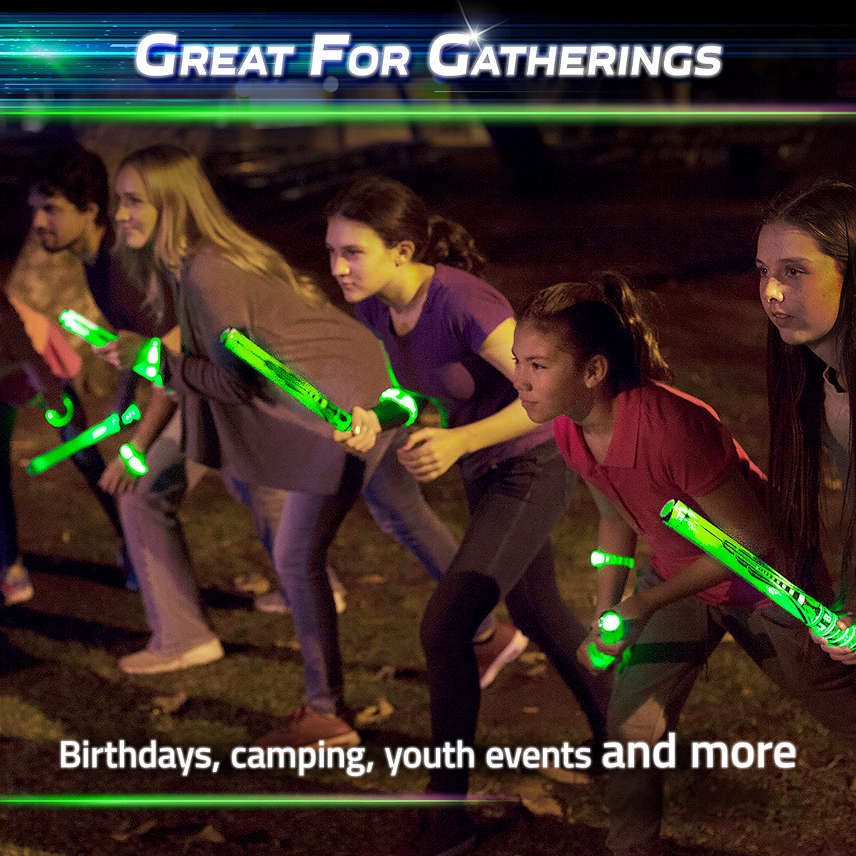 Glow Battle Light-Up Sword Game