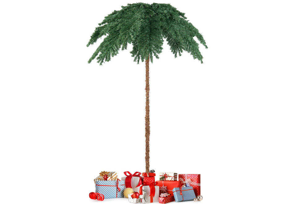 6-Ft. Pre-Lit Christmas Palm Tree