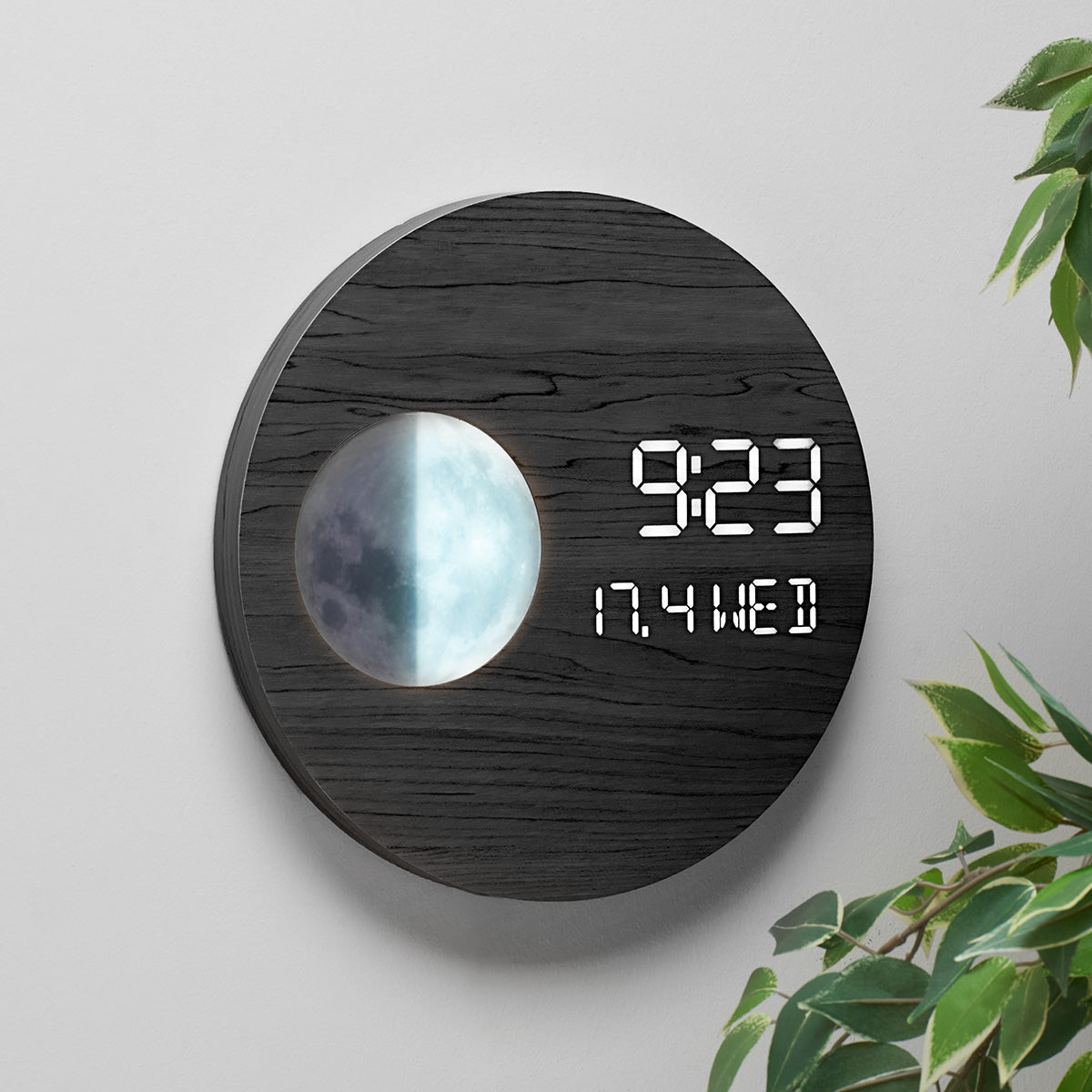 LED Moon Phase Simulation Clock