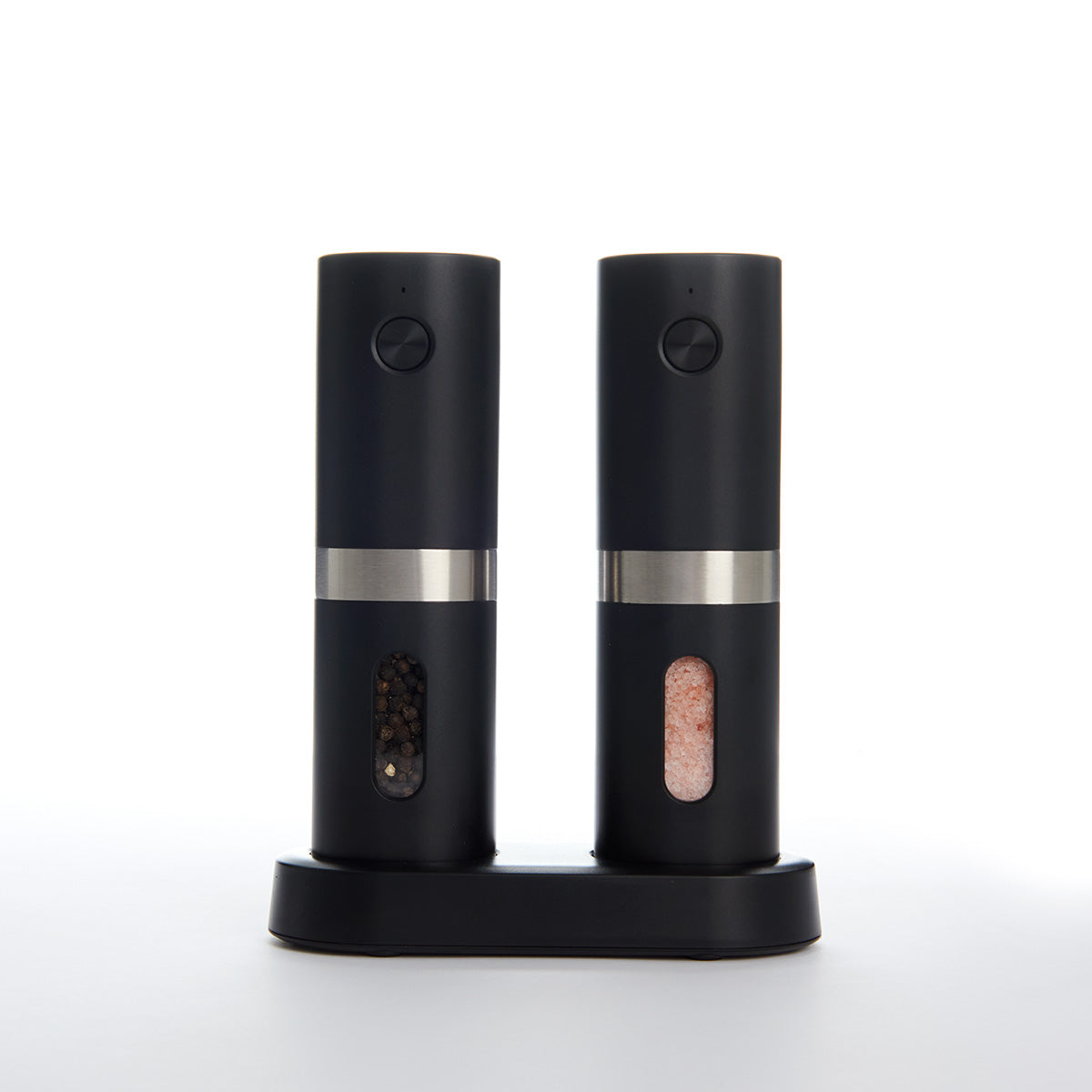 Rechargeable Salt and Pepper Mill Set by Sharper Image