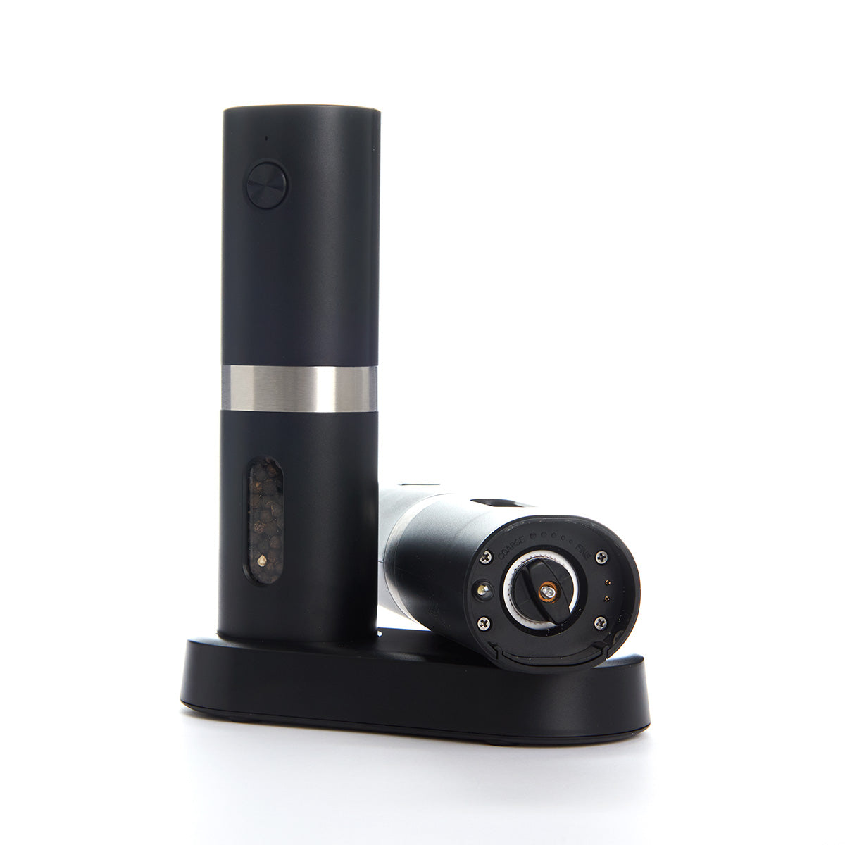 Rechargeable Salt and Pepper Mill Set by Sharper Image