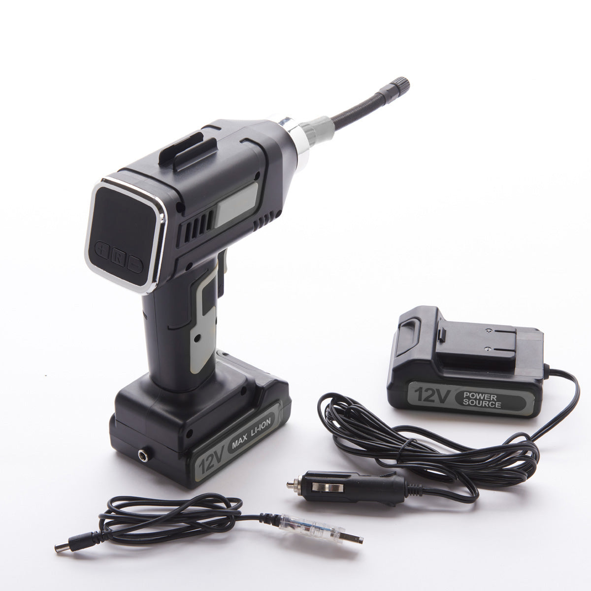 Cordless Auto Stop Tire Inflator by Sharper Image