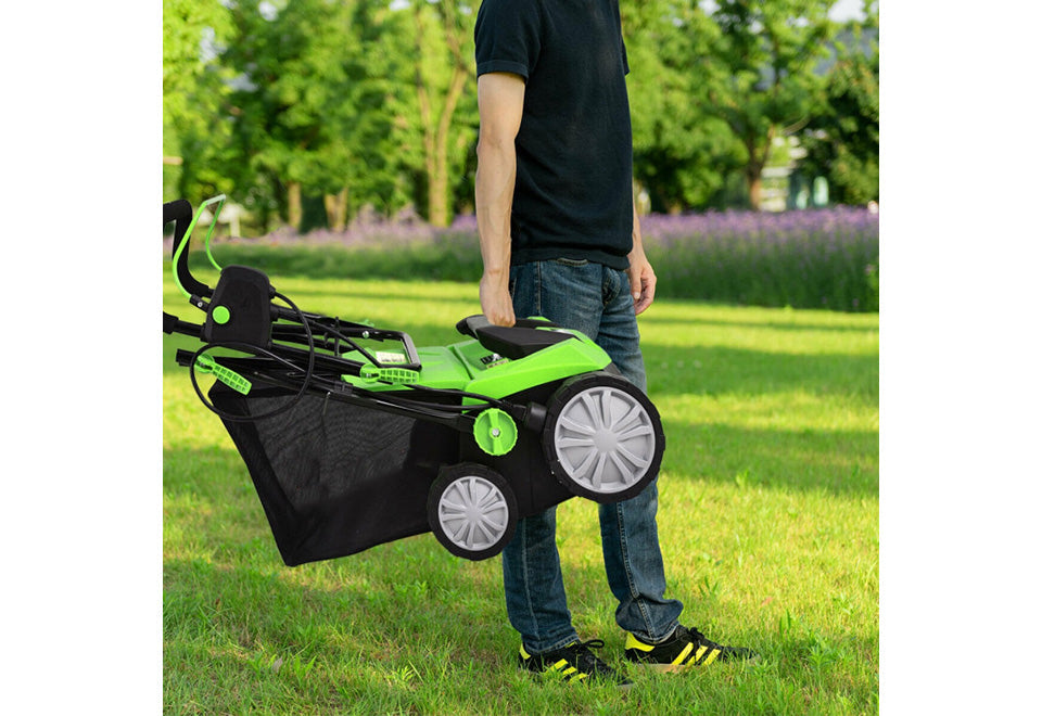 15'' Corded Electric Lawn Dethatcher