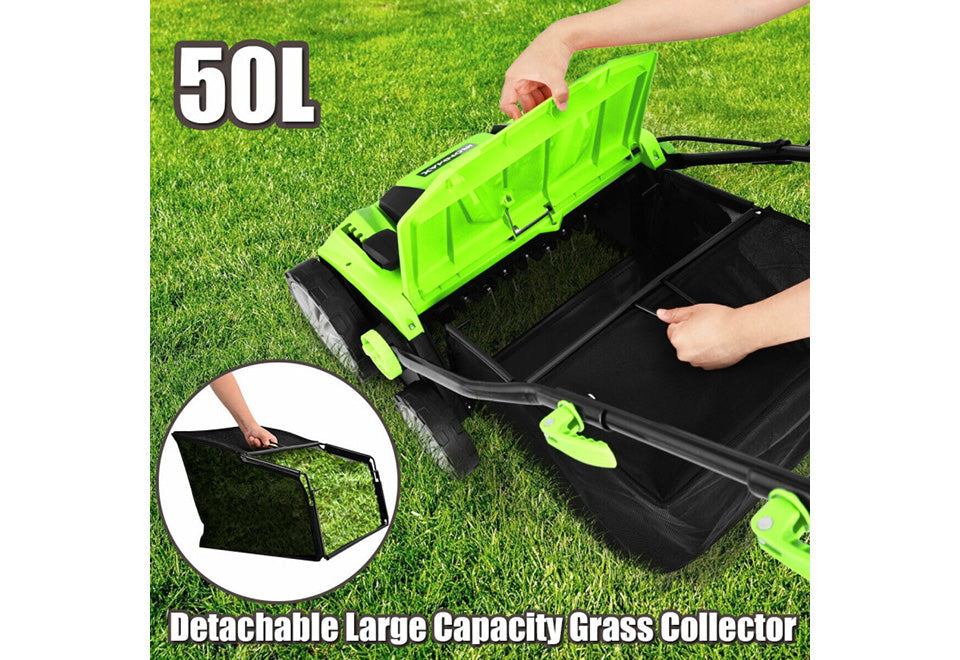 15'' Corded Electric Lawn Dethatcher