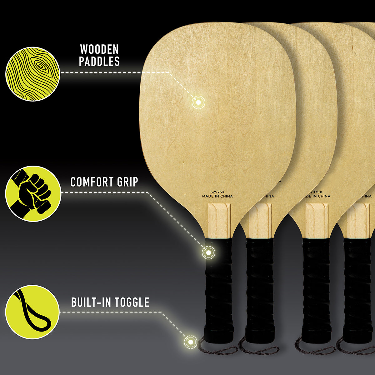 Official Size Pickleball Net Set