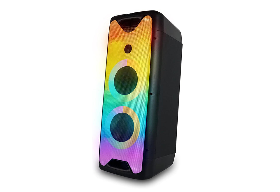Bluetooth Party Speaker with LED Lights