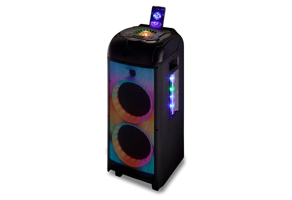 360° Portable Bluetooth Speaker With LED Party Lighting