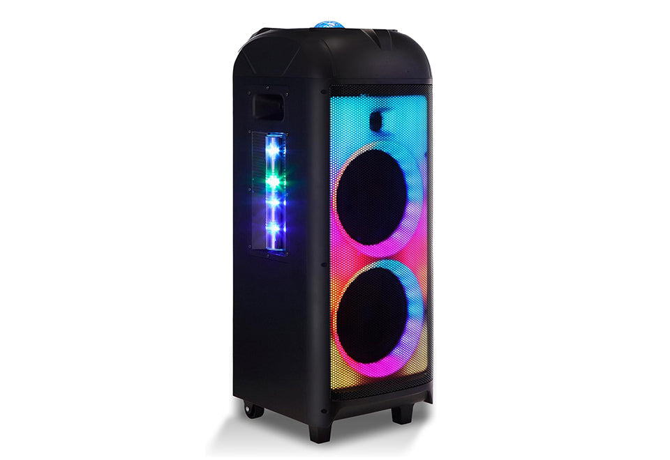 360° Portable Bluetooth Speaker With LED Party Lighting