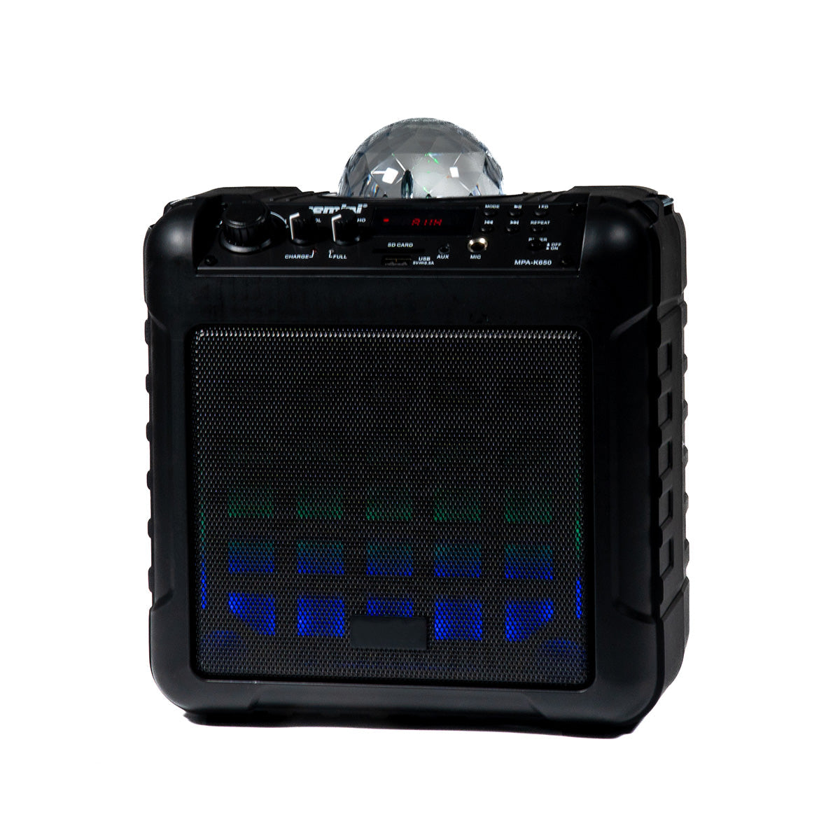 Portable Karaoke Party Speaker with LED Lights