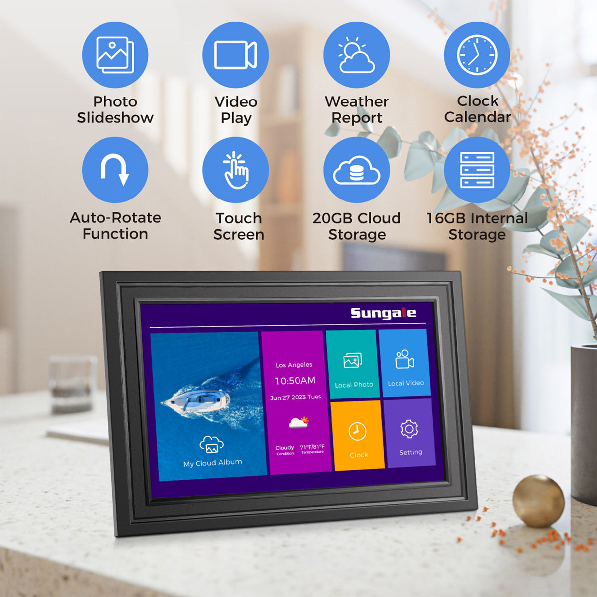 10'' Digital Smart Photo Frame