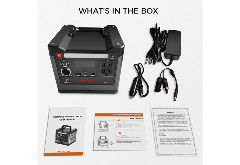 320W Outdoor Portable Power Station
