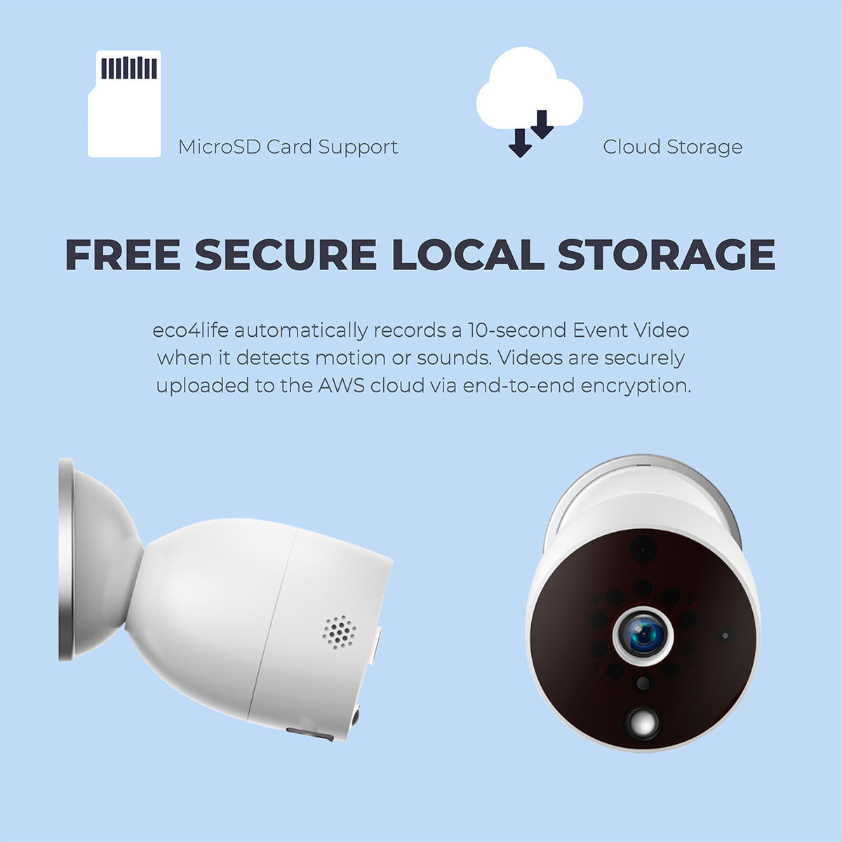 Wireless 1080P Outdoor Smart Security Camera