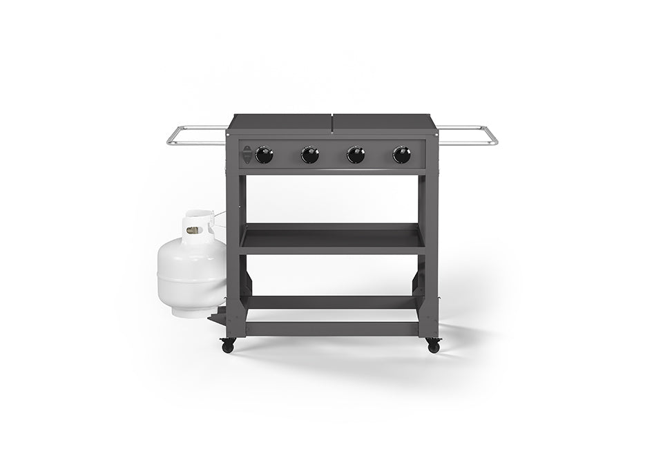 4-Burner Outdoor Griddle with Cover
