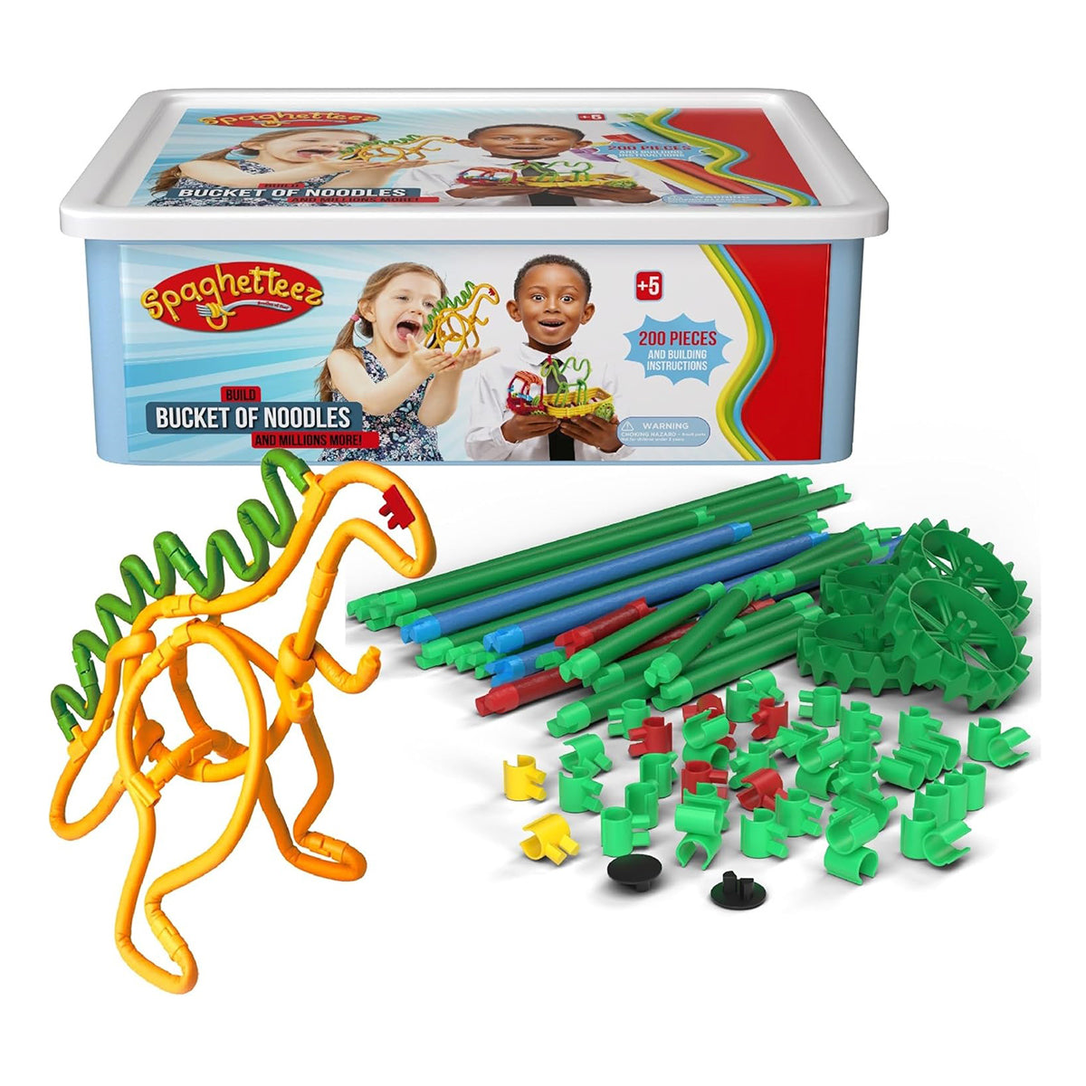 Bucket of Noodles STEM Building Set