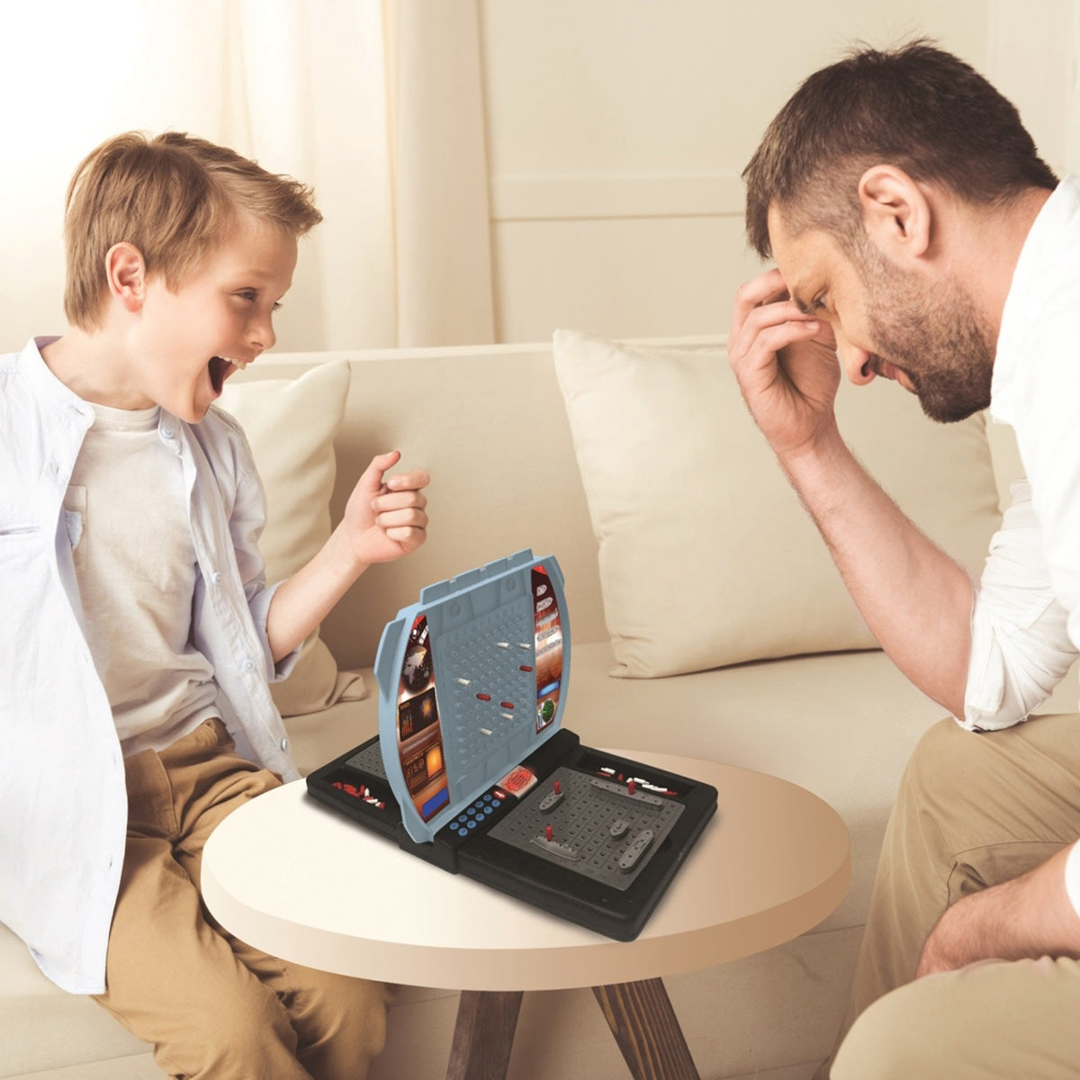 Talking Sea Battle Electronic Board Game