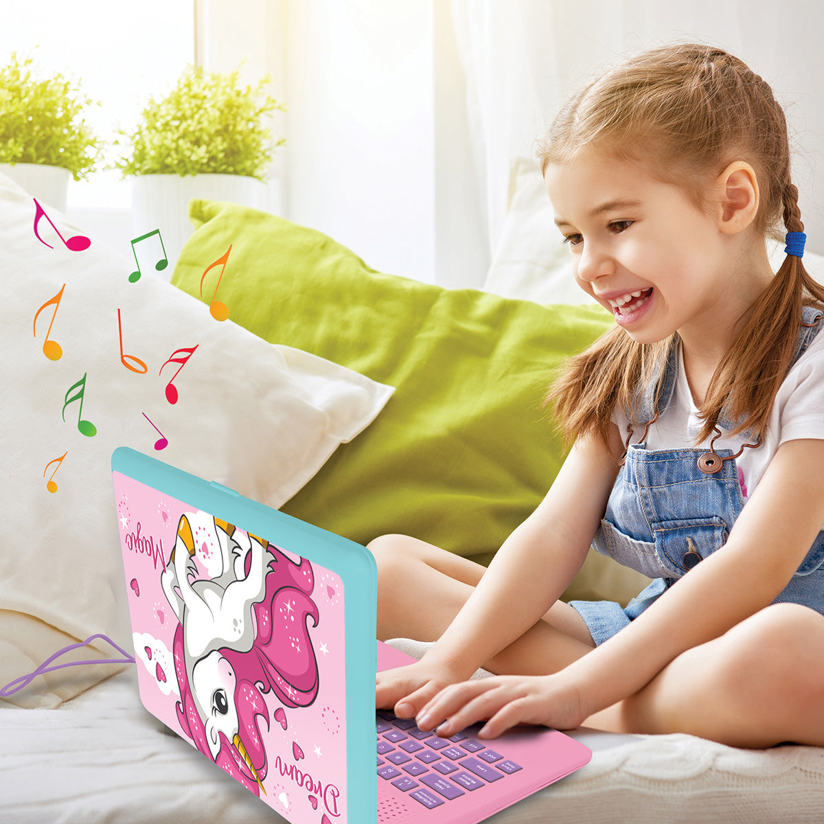Unicorn Bilingual Talking Educational Laptop