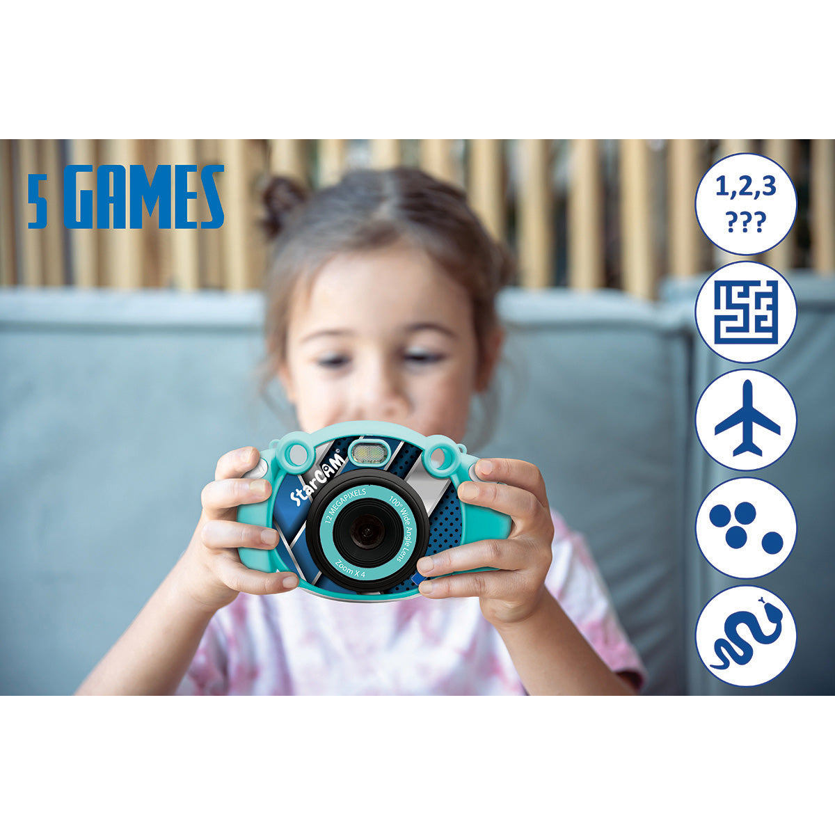 4-in-1 Kids Digital Camera