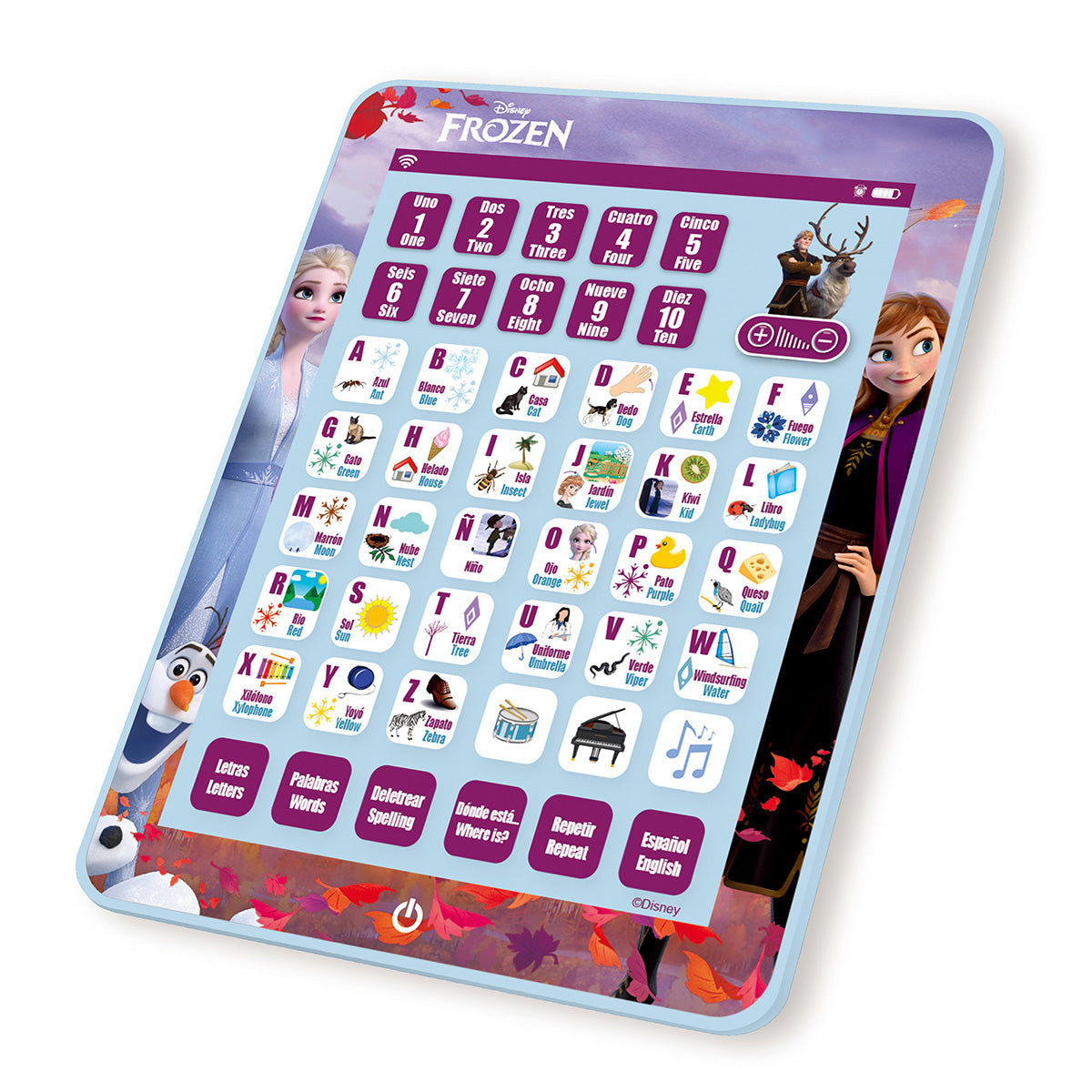 Disney Frozen Bilingual Educational Learning Tablet
