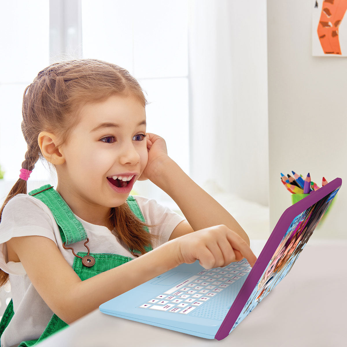Disney Frozen Bilingual Talking Educational Laptop