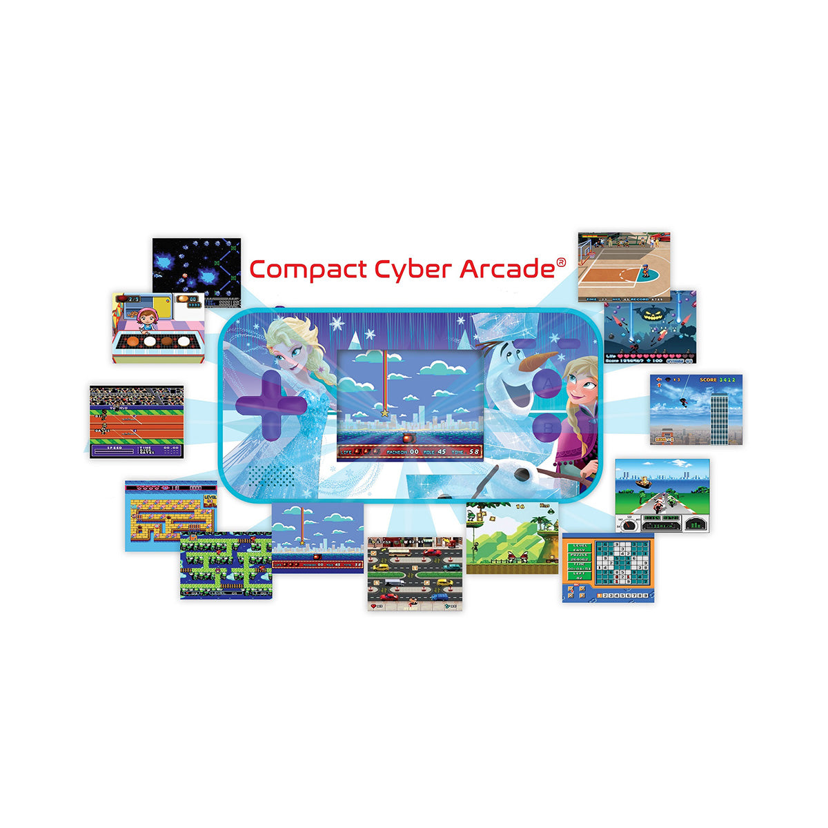 Disney Frozen Pocket Cyber Arcade with 150 Games