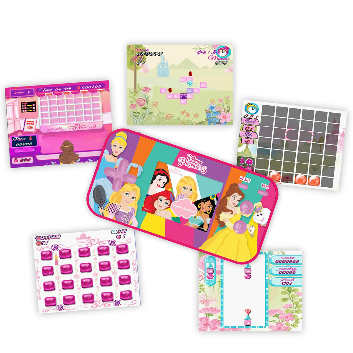 Disney Princess Pocket Cyber Arcade with 150 Games