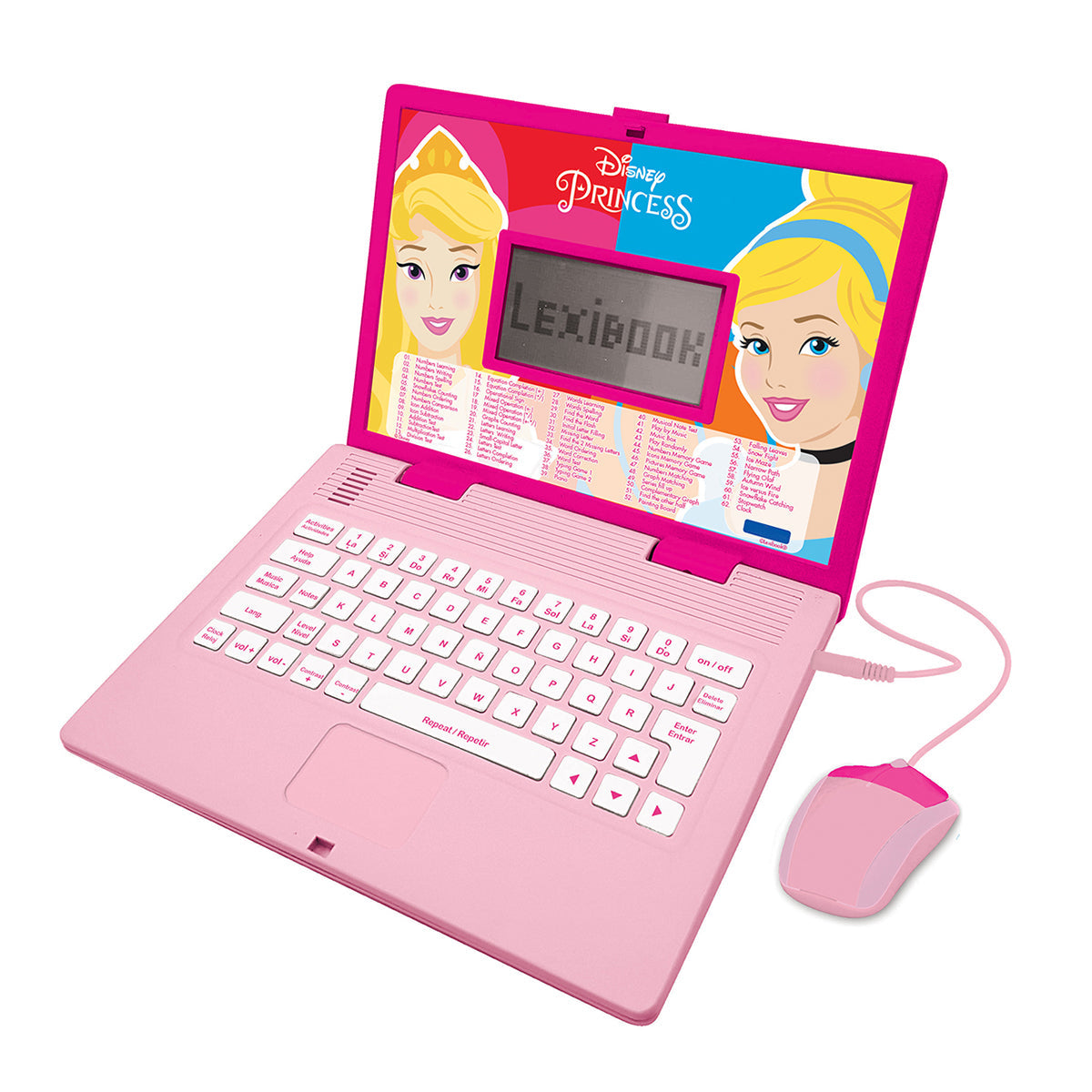 Disney Princess Bilingual Talking Educational Laptop