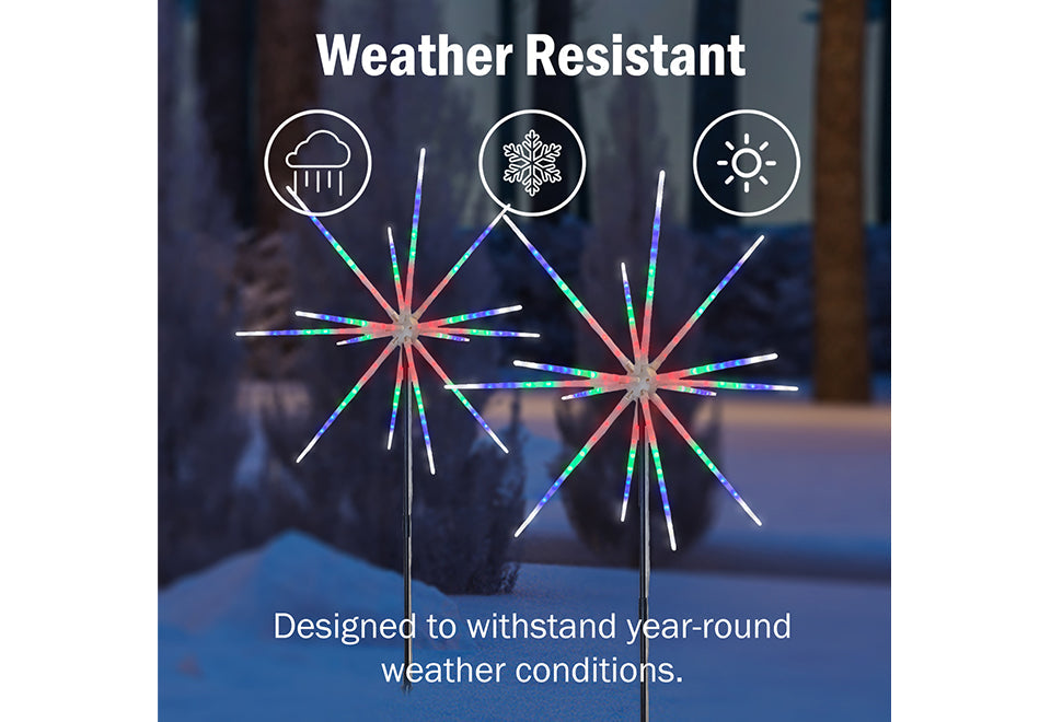 LED Garden Sparkler Lights (Set of 2)