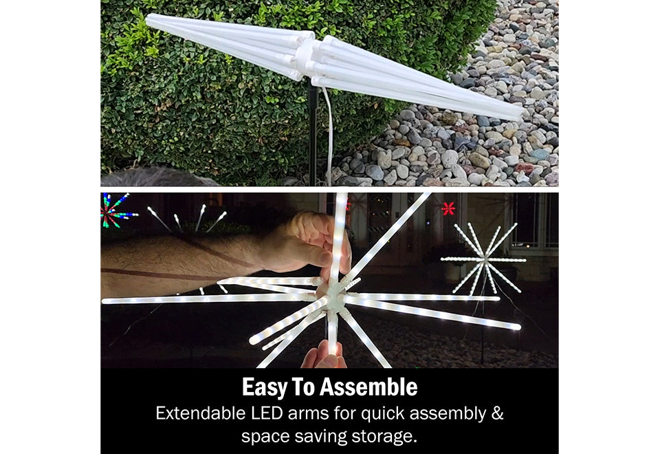 LED Garden Sparkler Lights (Set of 2)