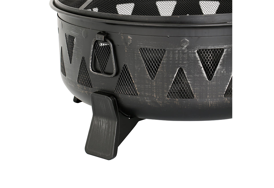 30'' Antique Wood-Burning Fire Pit