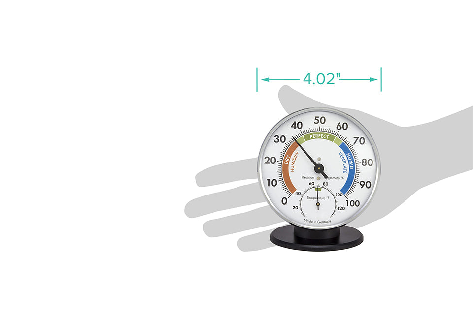 Analog Tablestand Thermo-Hygrometer