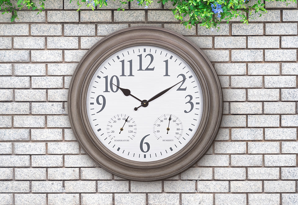 26.2'' Indoor/Outdoor Wall Clock
