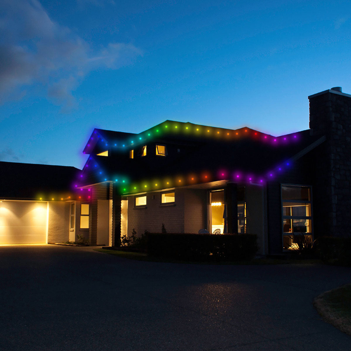 Smart LED String Lights with Speakers