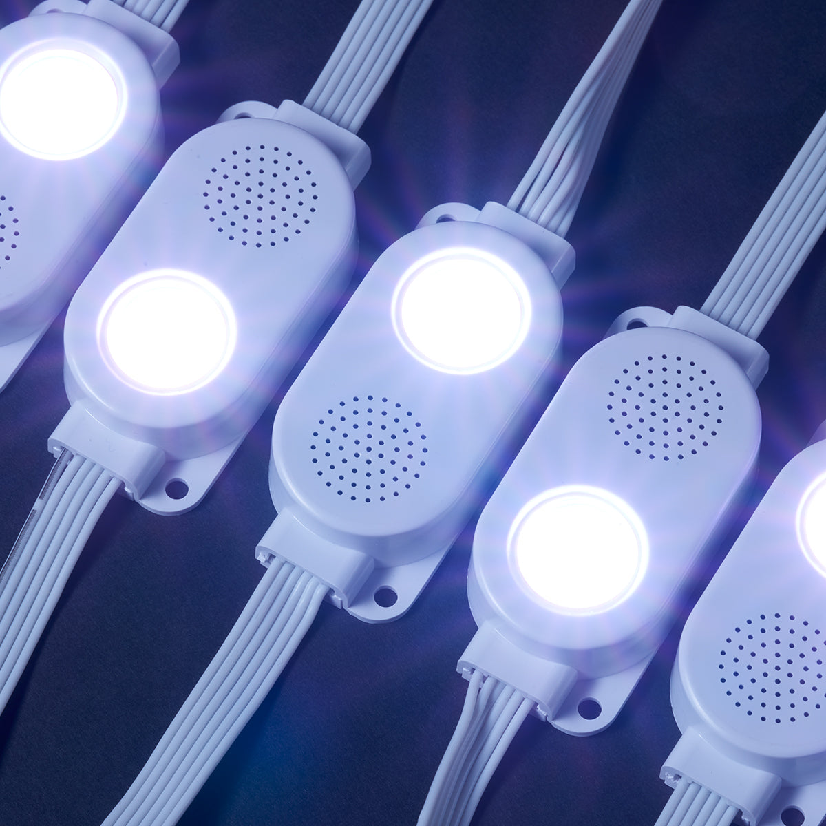 Smart LED String Lights with Speakers